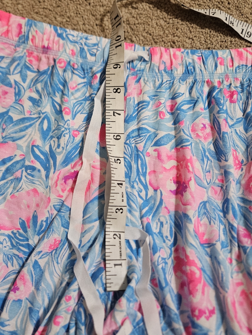 Lilly Pulitzer Floral PJ Knit Long Sleeve Button-Up Set - - Picture 13 of 14